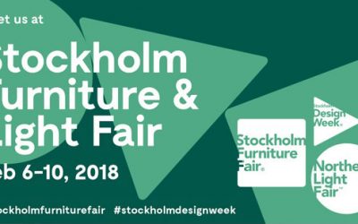 Vi udstiller på Stockholm Furniture Fair 2018